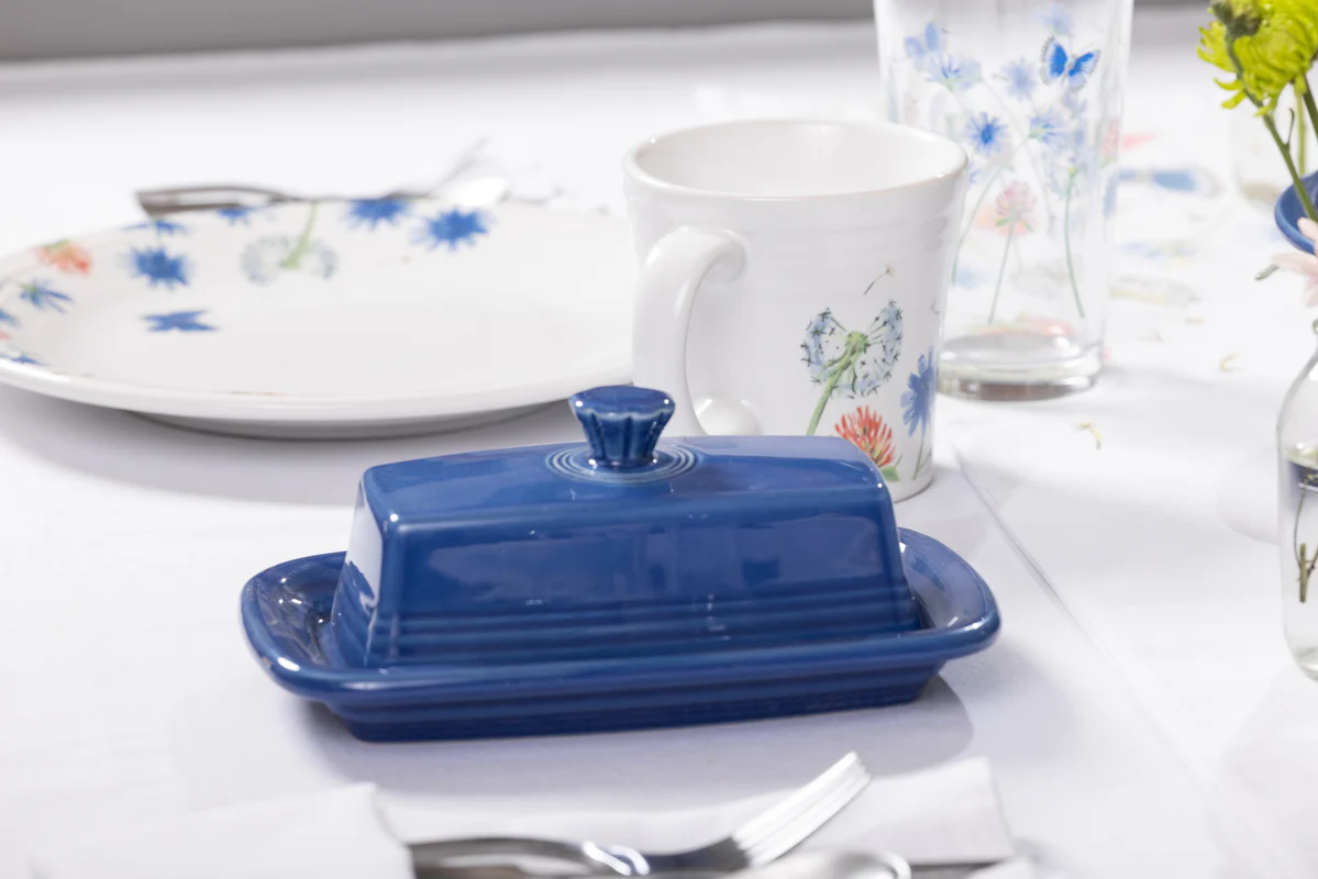 Extra Large Covered Butter Dish 8 1/8 Inch x 5 1/8 Inch - Image 3