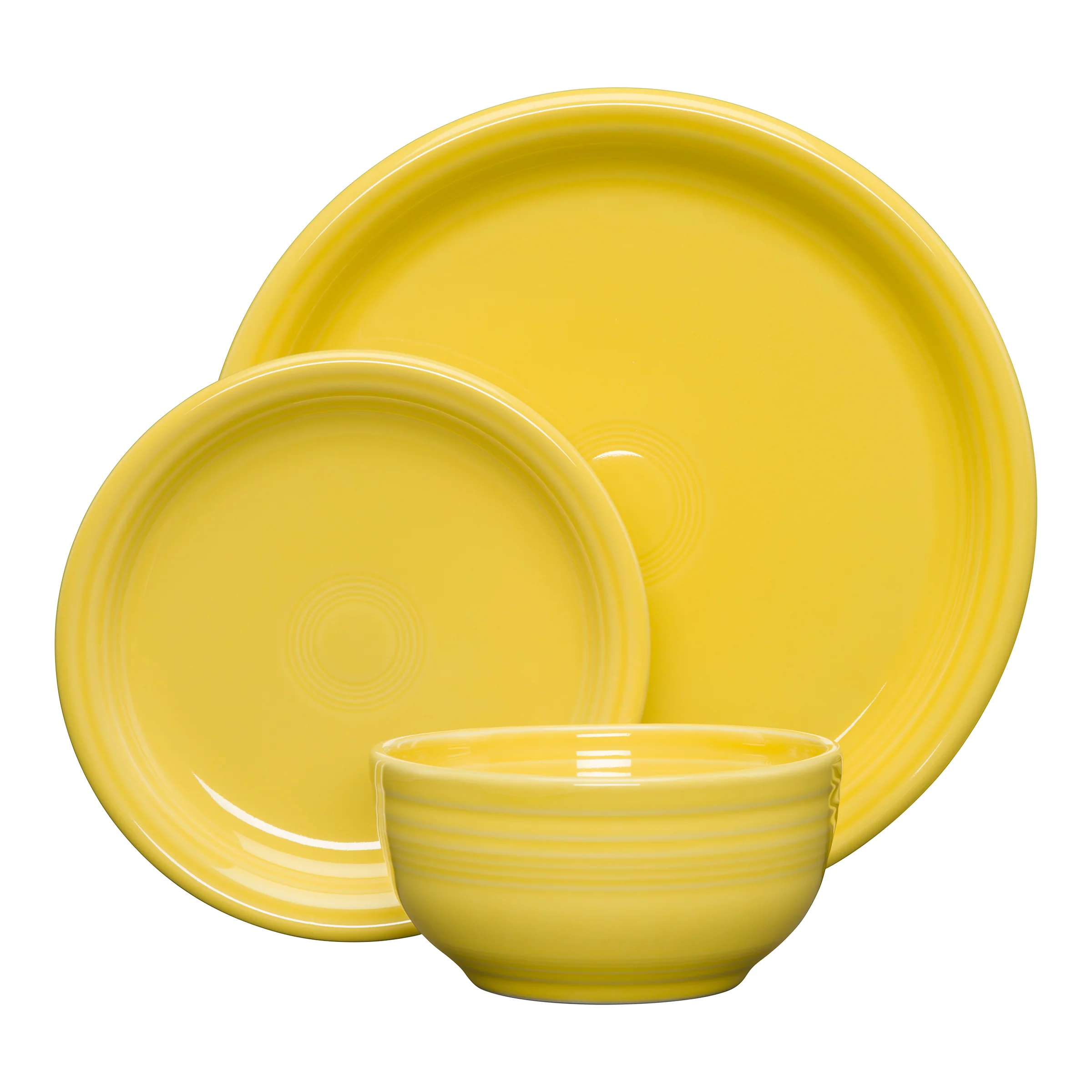 New Retired Bistro Coupe 3-Piece Place Setting, Service for 1 - Image 3